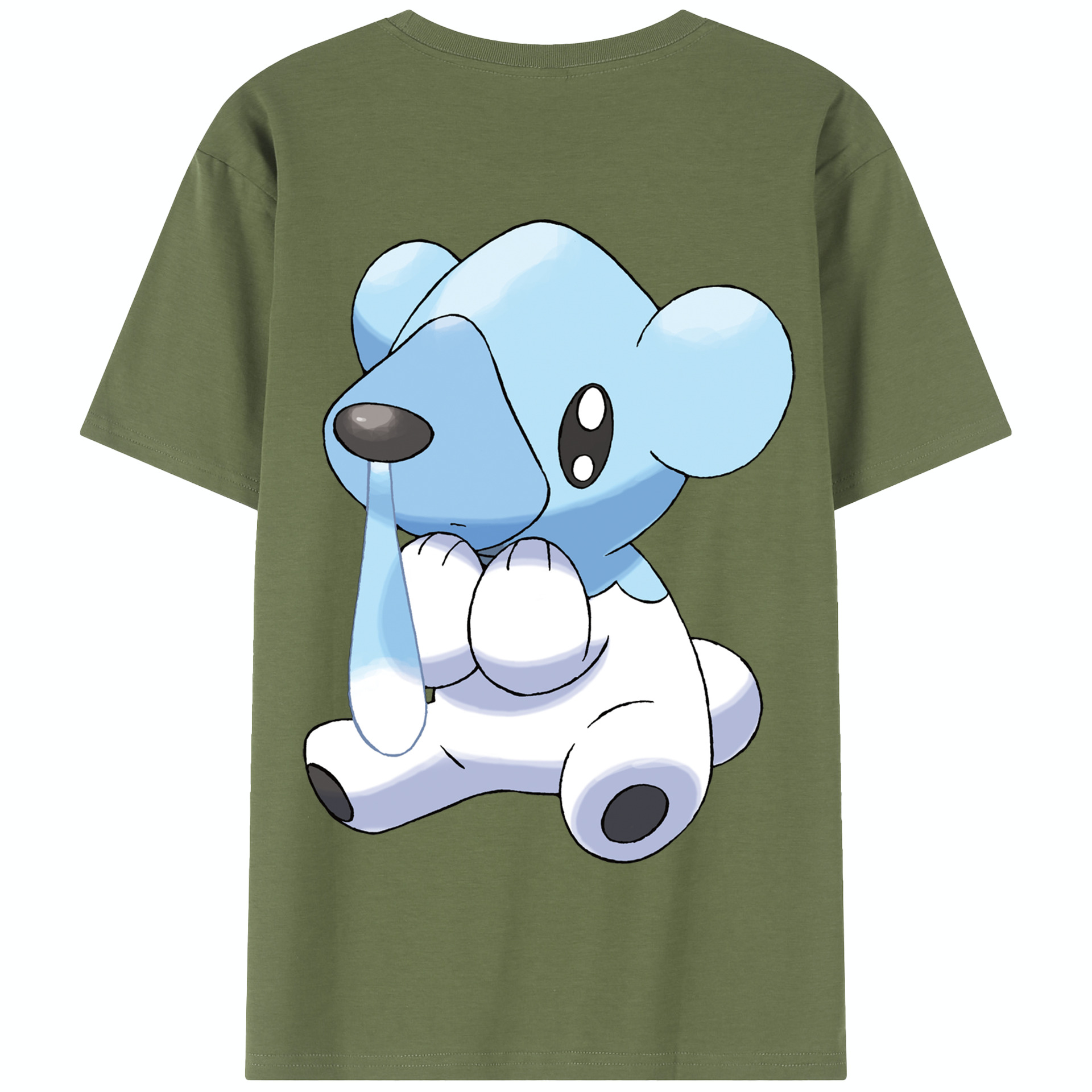 （画像用） ポケットモンスター Pokémon 綿100％半袖Tシャツ（背面プリント）